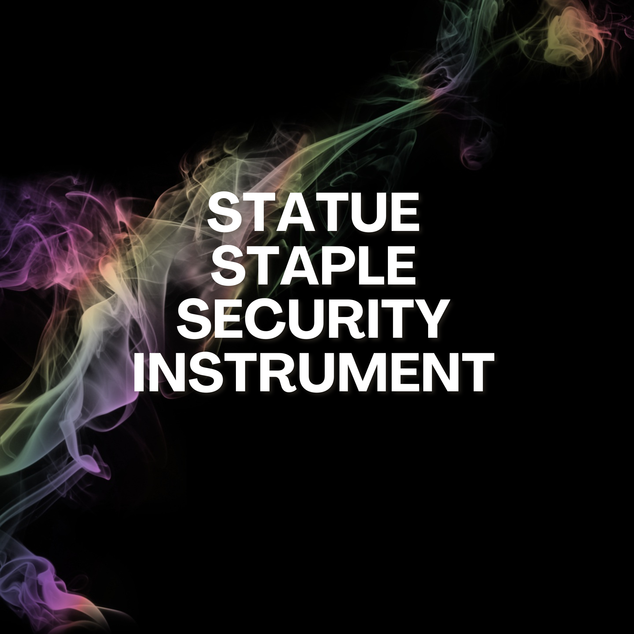 Statute Staple Security Instrument Template